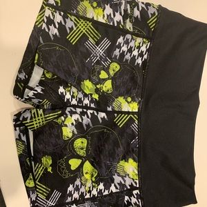 Halloween/ Skull bootay shorts